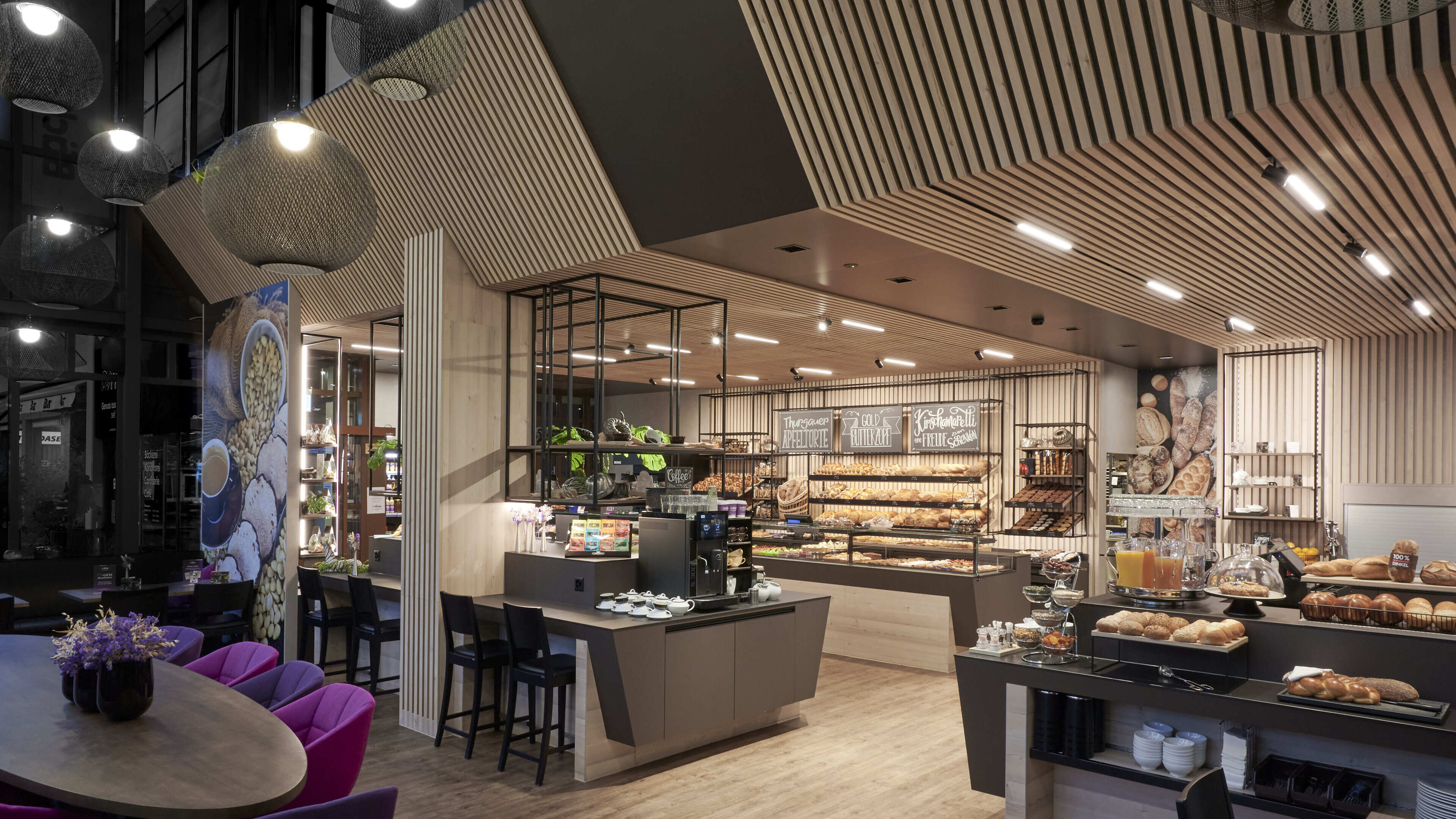 Architekturbüro, Innenarchitektur - Daniel Huber Architektur & Design - Bäckerei Konditorei - Mohn 8