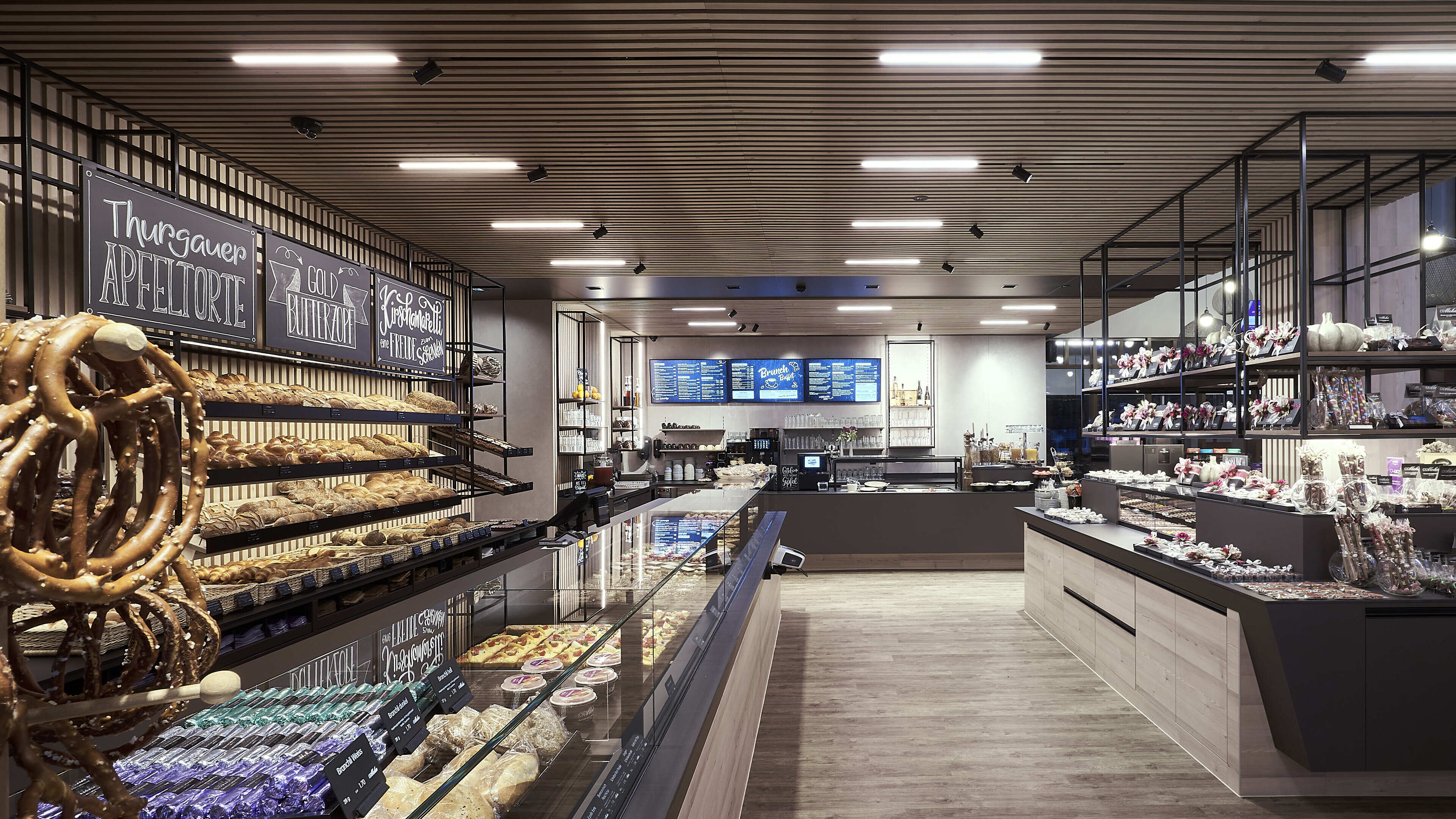 Architekturbüro, Innenarchitektur - Daniel Huber Architektur & Design - Bäckerei Konditorei - Mohn 1