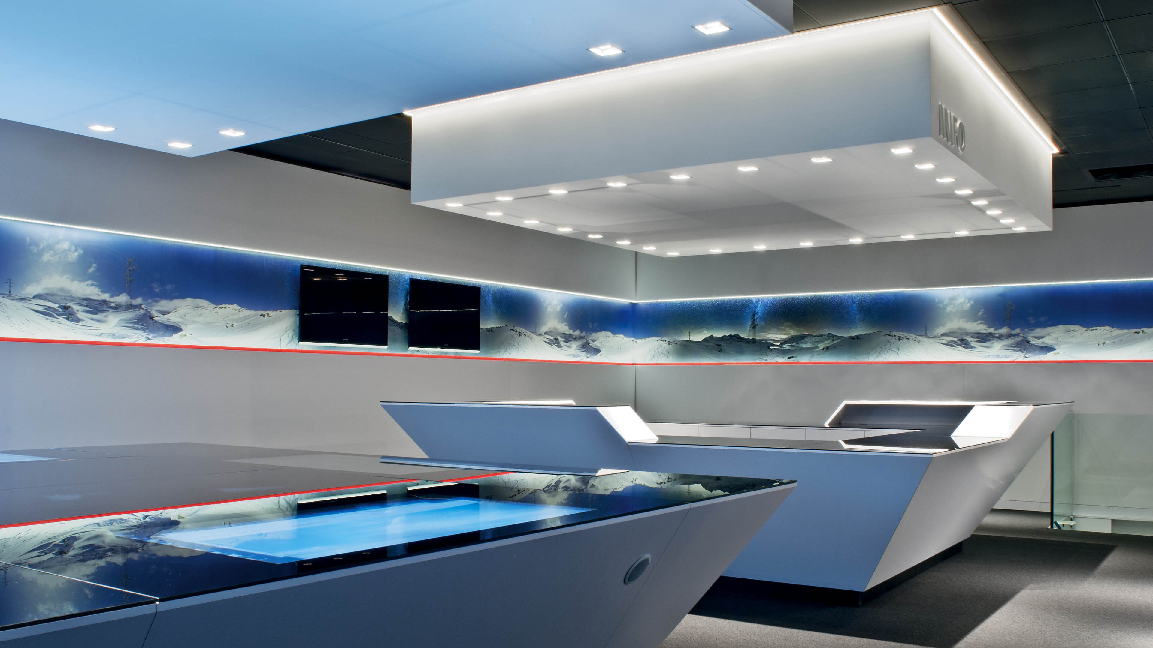 Architekturbüro, Innenarchitektur - Daniel Huber Architektur & Design - Kundencenter Repower 1