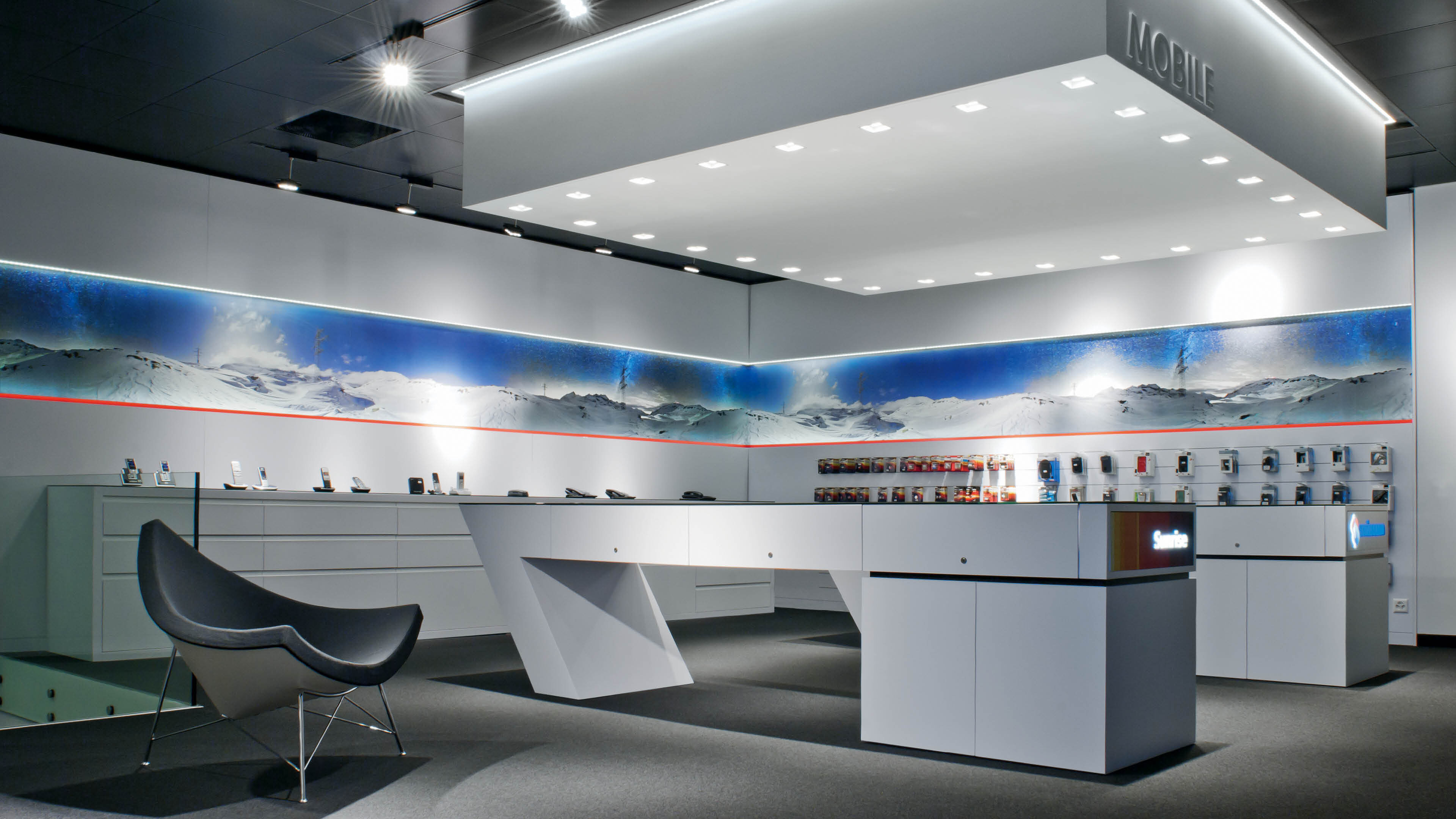 Architekturbüro, Innenarchitektur - Daniel Huber Architektur & Design - Kundencenter Repower 2